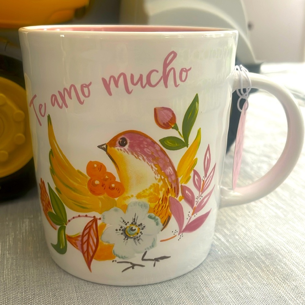 FIG AND FERN COFFEE MUG NEW